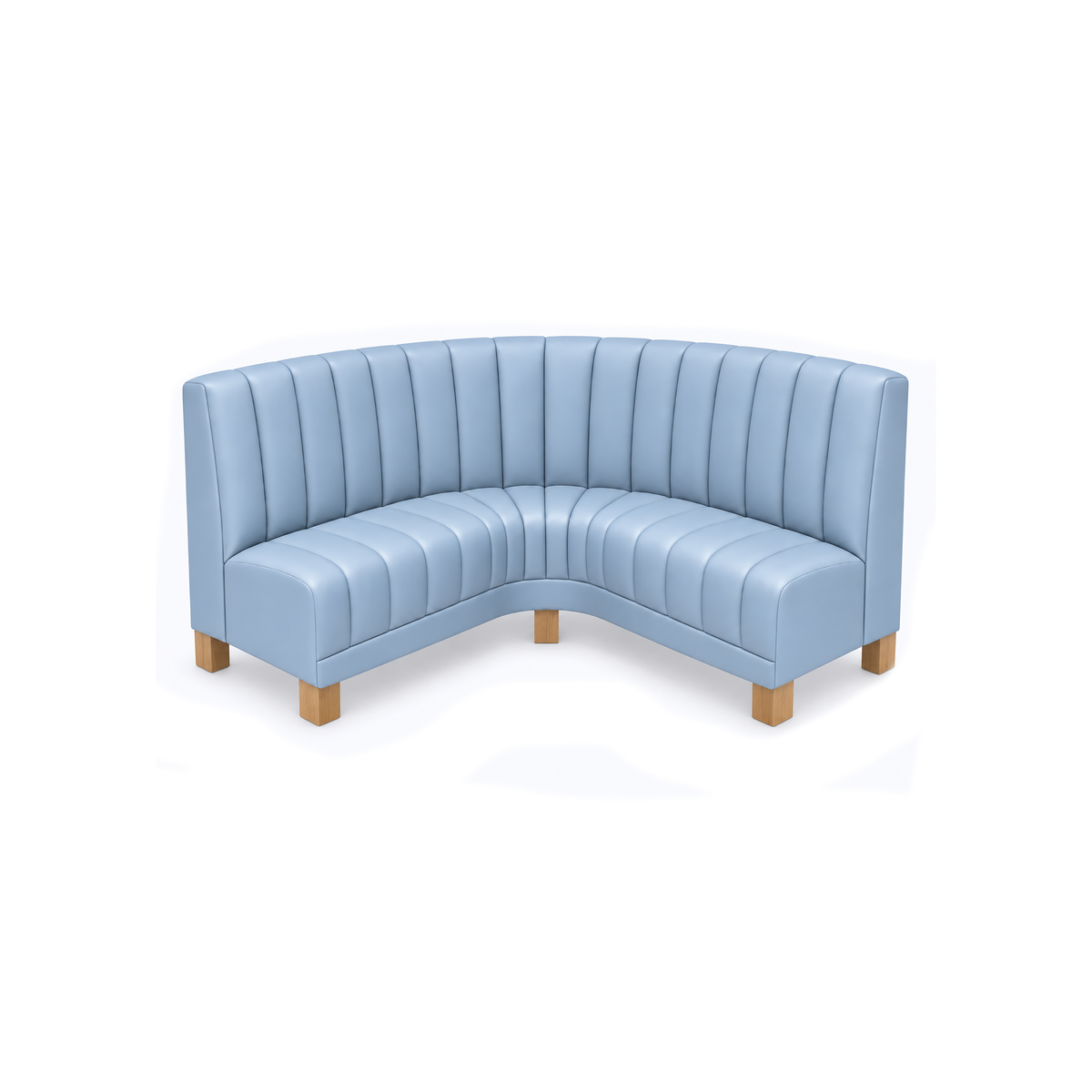 Radius Booth / Banquette - Channeled Options