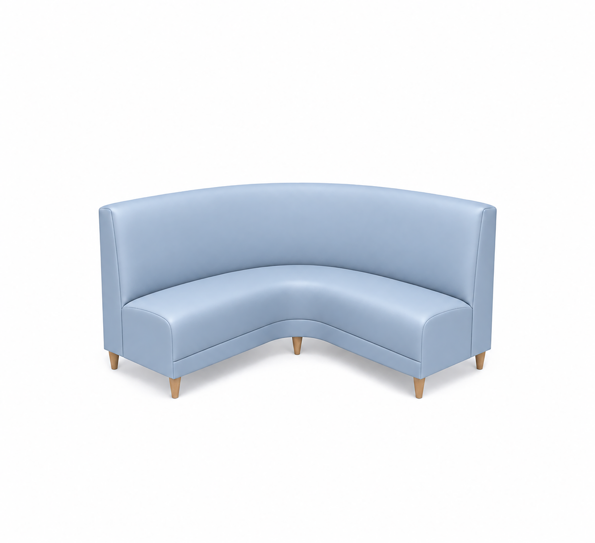 Radius Booth / Banquette - Tight Seat Options