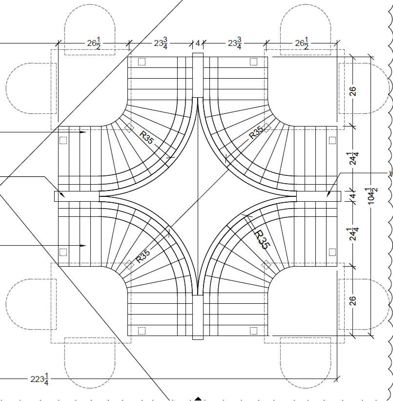 90° Radius Booth / Banquette