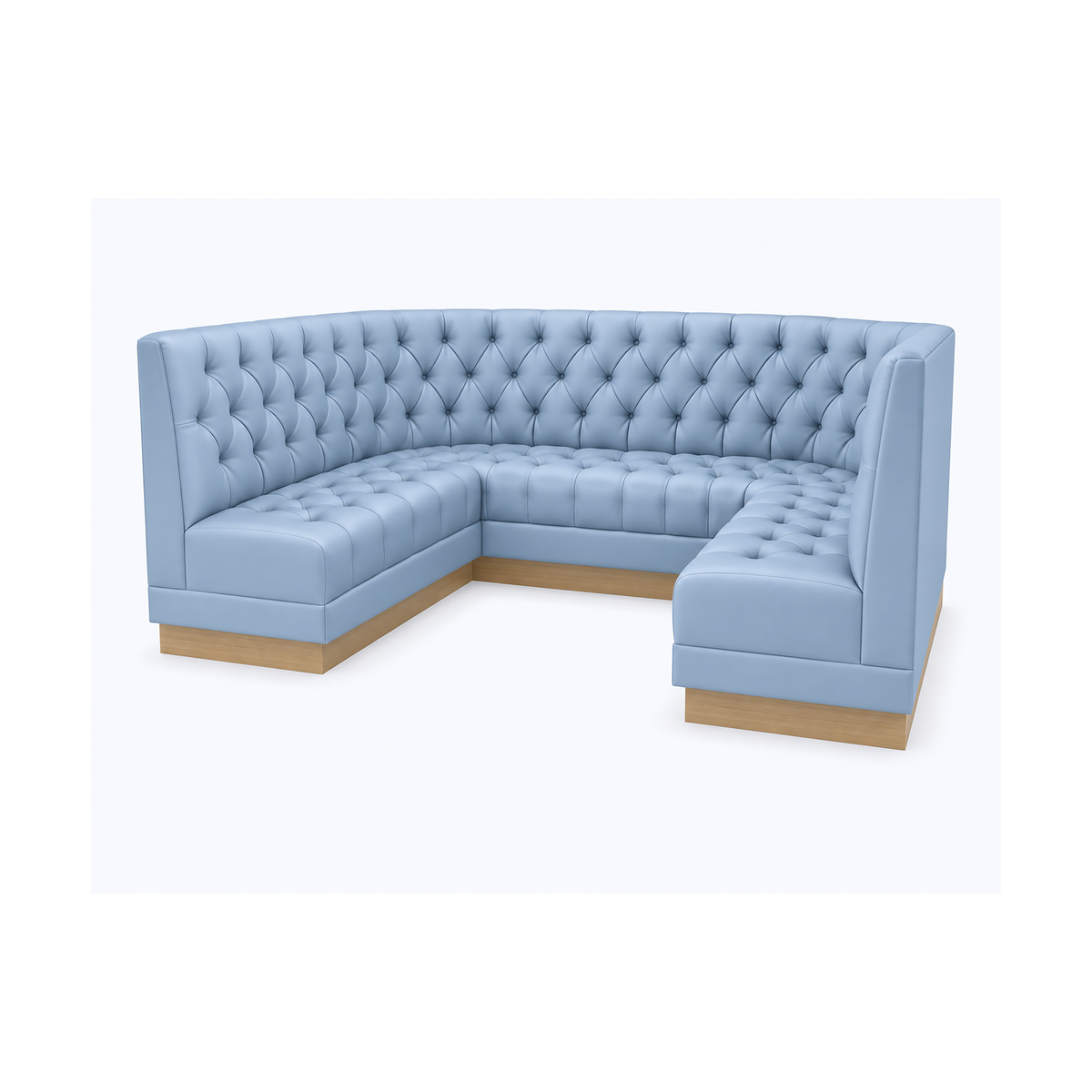 U-Shaped Booth / Banquettes Tufted Options