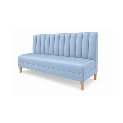Straight Booth / Banquette Channeled Seat & Back Options