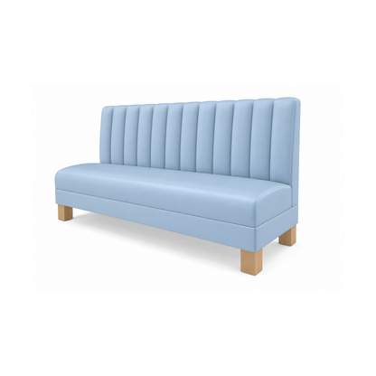 Straight Booth / Banquette Channeled Seat & Back Options