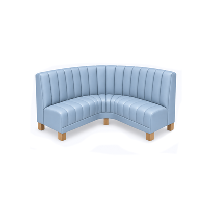 Radius Booth / Banquette - Channeled Options