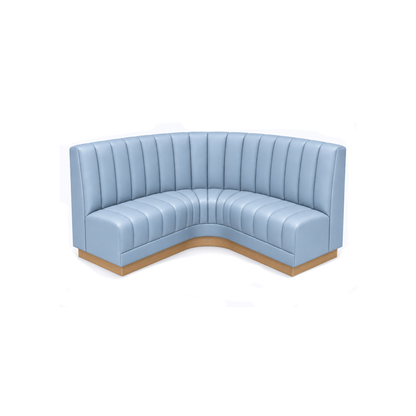 Radius Booth / Banquette - Channeled Options