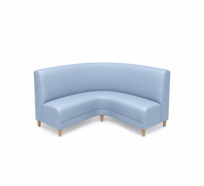 Radius Booth / Banquette - Tight Seat Options