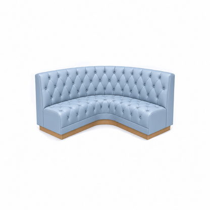 Radius Booth / Banquette - Tufted Options