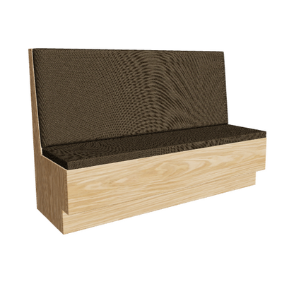 Wood Booth / Banquette (Stow Away Seat Option)