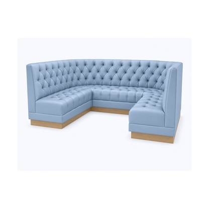 U-Shaped Booth / Banquettes Tufted Options