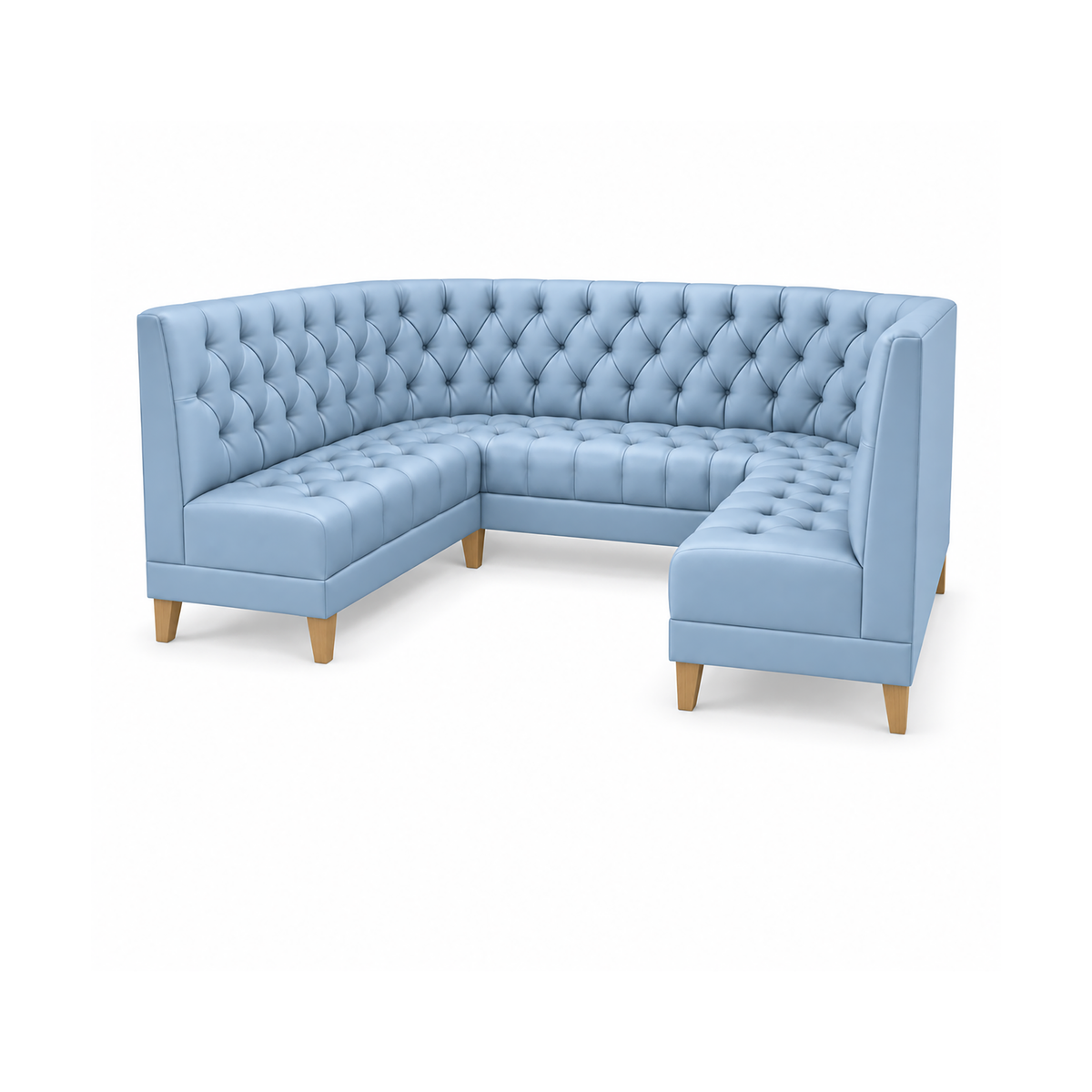 U-Shaped Booth / Banquettes Tufted Options